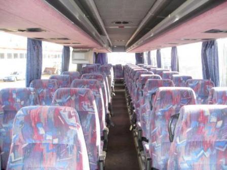 Autobusu noma Kuldīgā Setra 44 49 50 55 sēdvietas